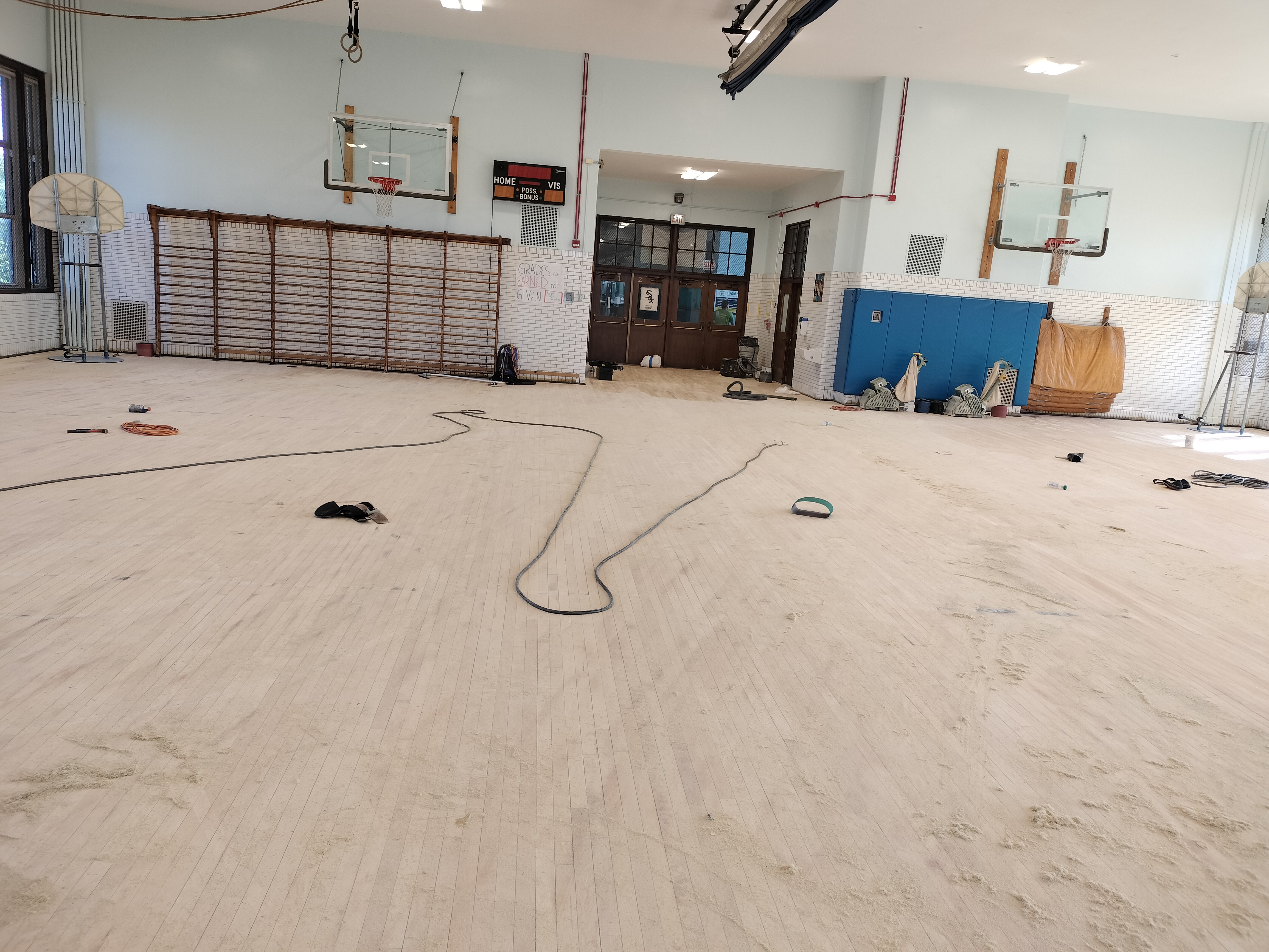 Chicago Public School Gym Renovation